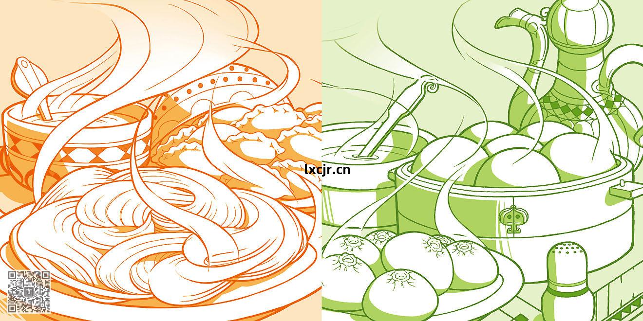 中糧(liang)面粉(fen)包(bao)裝(zhuang)設計與(yu)插(cha)畫繪(hui)制二